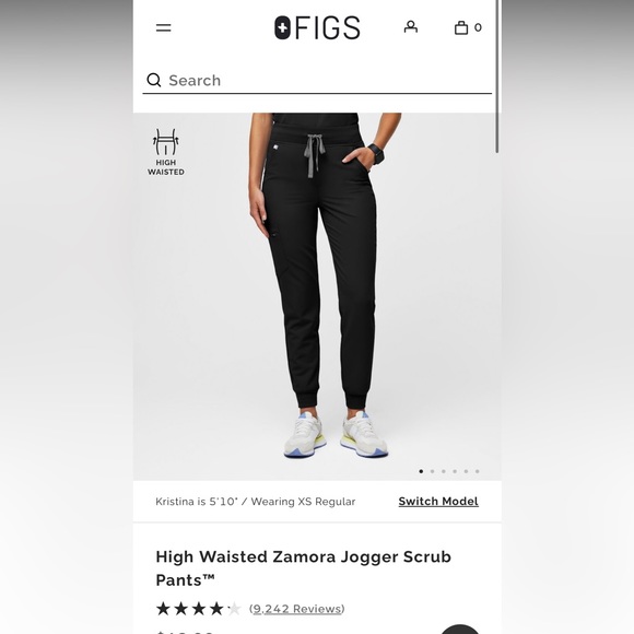 Figs Pants - FIGS high waisted zamora jogger scrub pants